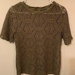 Banana Republic Olive blouse
